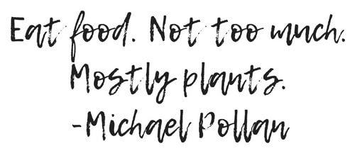 Eat food. Not too much. Mostly plants. quote