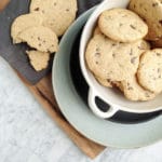 Multigrain chocolate chip cookies (dairy-free)