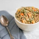 Simple 3 Lentil Soup | Vegan, Gluten-Free