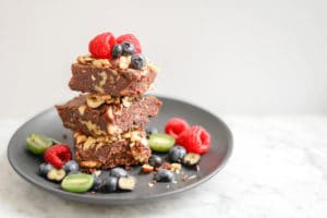 Black Bean Brownies | No Sugar, Vegan, Gluten-Free