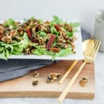 Beet Salad with Maple Candied Seeds | Vegan