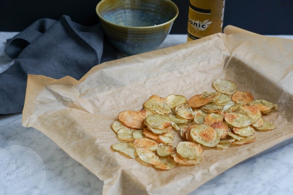 Healthy homemade chips