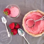 kefir strawberry no churn ice cream