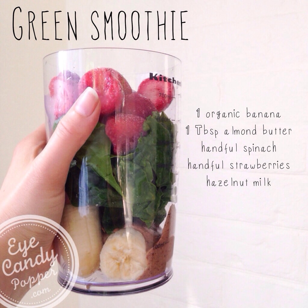 How to make a green smoothie? | eyecandypopper.com