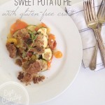 rustic tomato, zucchini and sweet potato pie with gluten-free crust (vegan)
