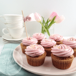 Truly healthy vanilla raspberry cupcakes without toxic dye (dairy-free, gluten-free, low sugar, real food)