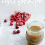Salted Maple Caramel Sauce | Vegan, Refined Sugar-Free, Soy-Free