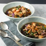Ribbolita soup + homemade croutons