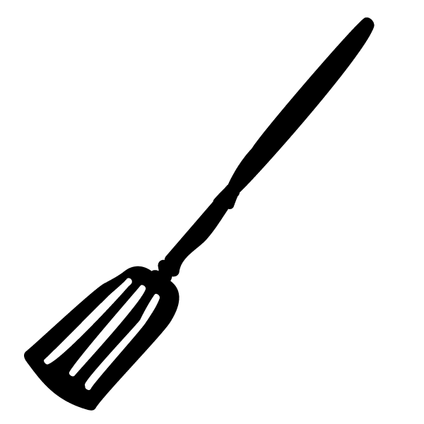 Drawing of a spatula