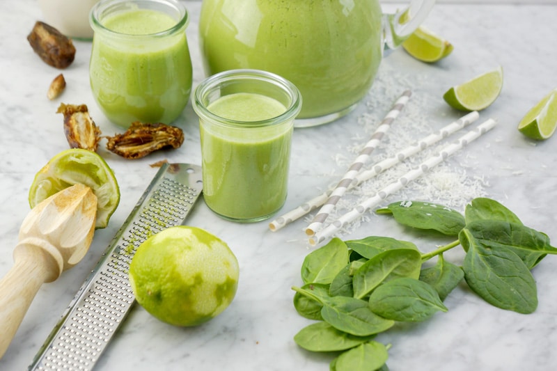 Healthy Key Lime Pie Smoothie